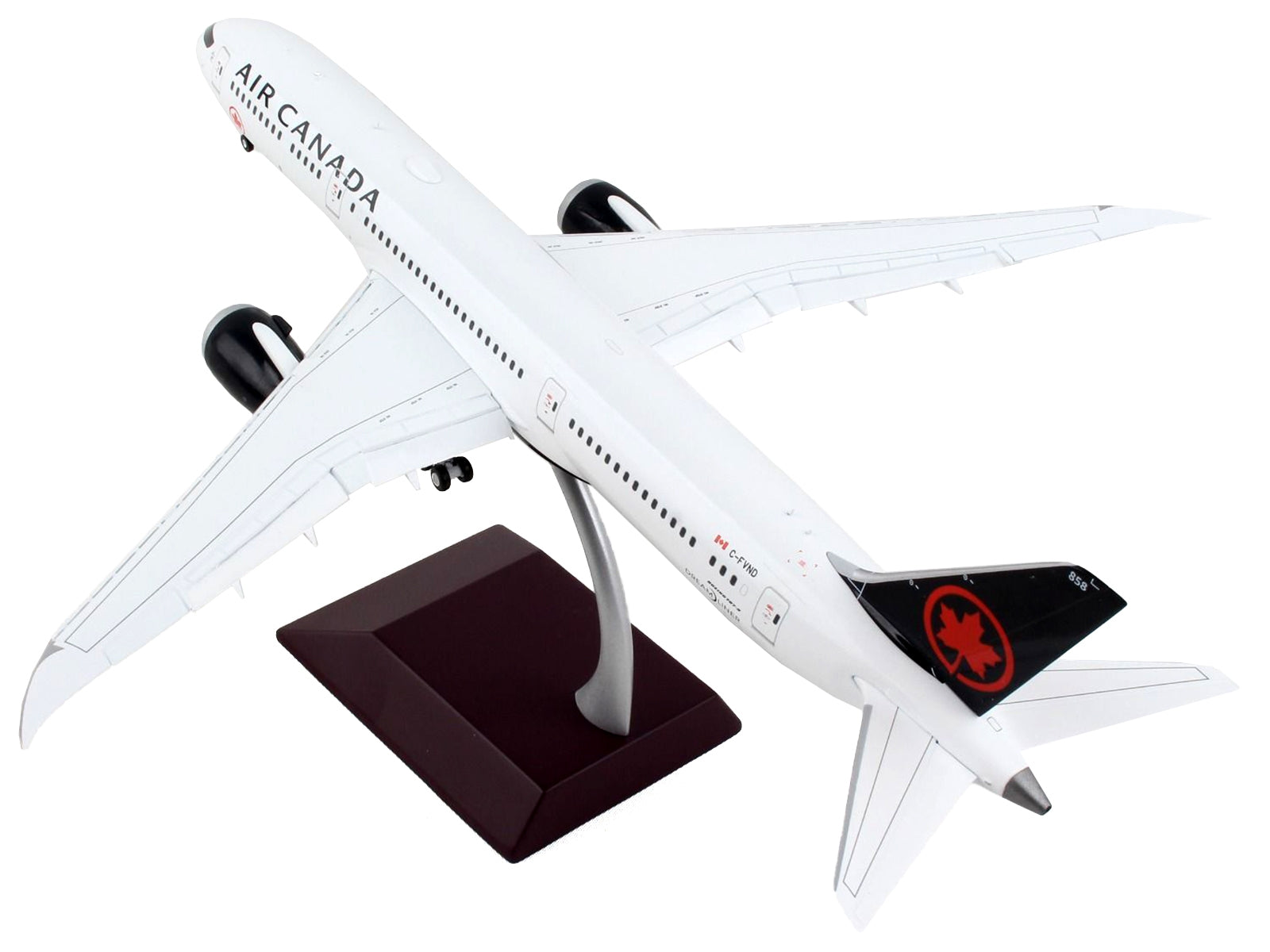 Boeing 787-9 Commercial Aircraft with Flaps Down "Air Canada" White with Black Tail "Gemini 200" Series 1/200 Diecast Model Airplane by GeminiJets - Premium Boeing from GeminiJets - Just $171.99! Shop now at Rapidvehicles