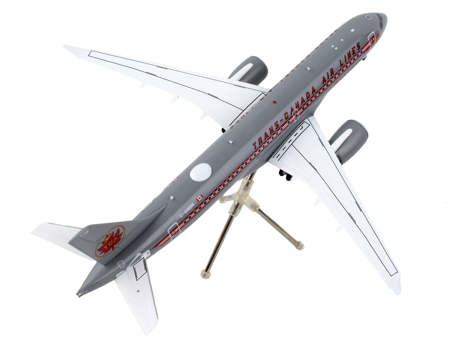 Airbus A220-300 Commercial Aircraft "Trans-Canada Air Lines - Air Canada" Gray with Red Stripes "Gemini 200" Series 1/200 Diecast Model Airplane by GeminiJets - Premium Aircrafts and War Planes from GeminiJets - Just $113.99! Shop now at Rapidvehicles