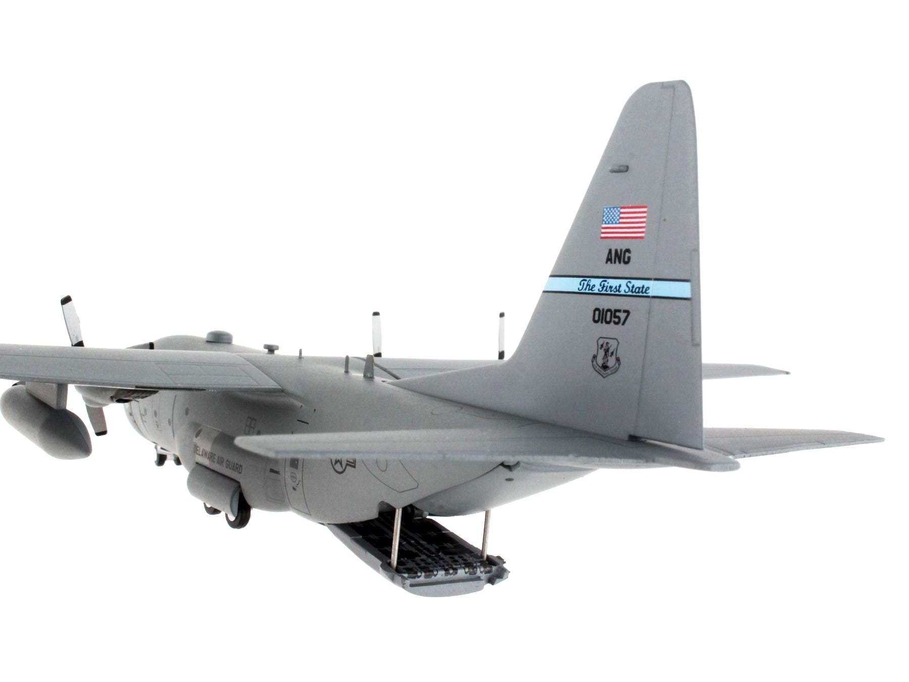 Lockheed C-130H Hercules Transport Aircraft "Delaware Air National Guard" United States Air Force "Gemini 200" Series 1/200 Diecast Model Airplane by GeminiJets - Premium Lockheed from GeminiJets - Just $118.99! Shop now at Rapidvehicles