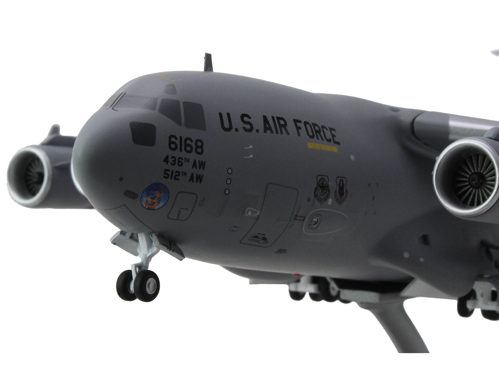 Boeing C-17 Globemaster III Transport Aircraft "Dover Air Force Base" United States Air Force (06-6168) Gray "Gemini 200" Series 1/200 Diecast Model Airplane by GeminiJets - Premium Boeing from GeminiJets - Just $156.93! Shop now at Rapidvehicles