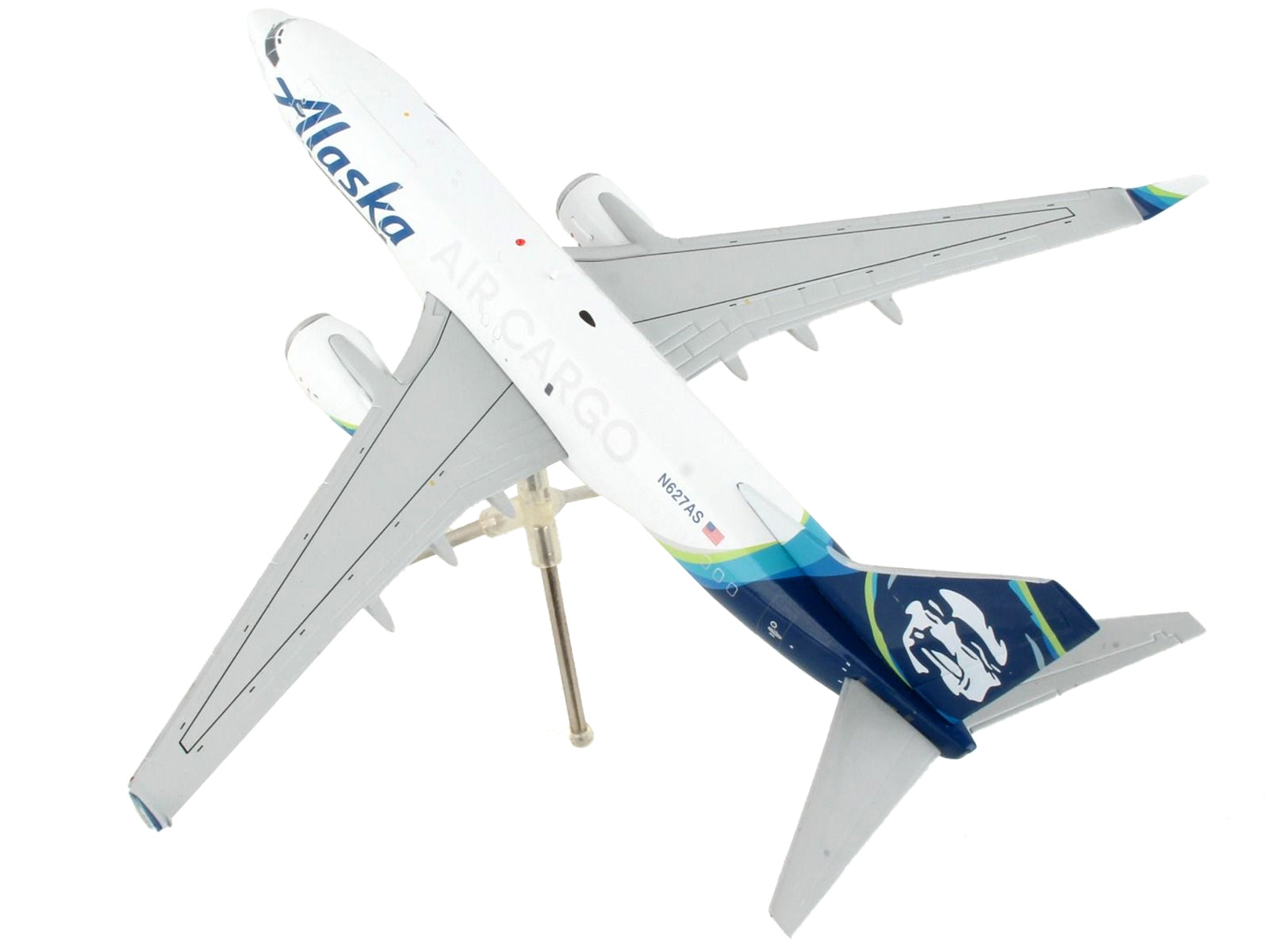 Boeing 737-700BDSF Commercial Aircraft "Alaska Air Cargo" White with Blue Tail "Gemini 200" Series 1/200 Diecast Model Airplane by GeminiJets - Premium Boeing from GeminiJets - Just $123.99! Shop now at Rapidvehicles