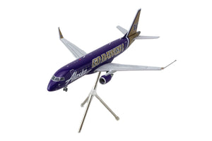 Embraer ERJ-175 Commercial Aircraft "Alaska Airlines/Horizon - University of Washington Huskies" (N662QX) Purple with Gold Tail "Gemini 200" Series 1/200 Diecast Model Airplane by GeminiJetsG2ASA1287 - Premium Embraer from GeminiJets - Just $120.99! Shop now at Rapidvehicles