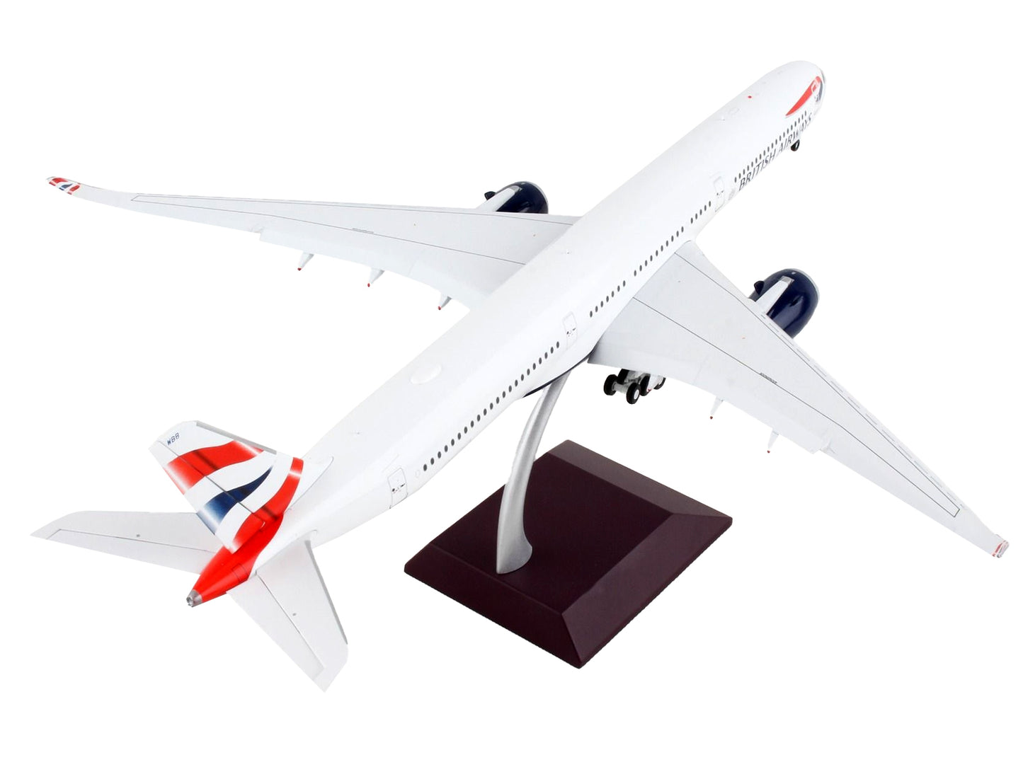 Airbus A350-1000 Commercial Aircraft with Flaps Down "British - Premium Aircrafts and War Planes from GeminiJets - Just $227.99! Shop now at Rapidvehicles