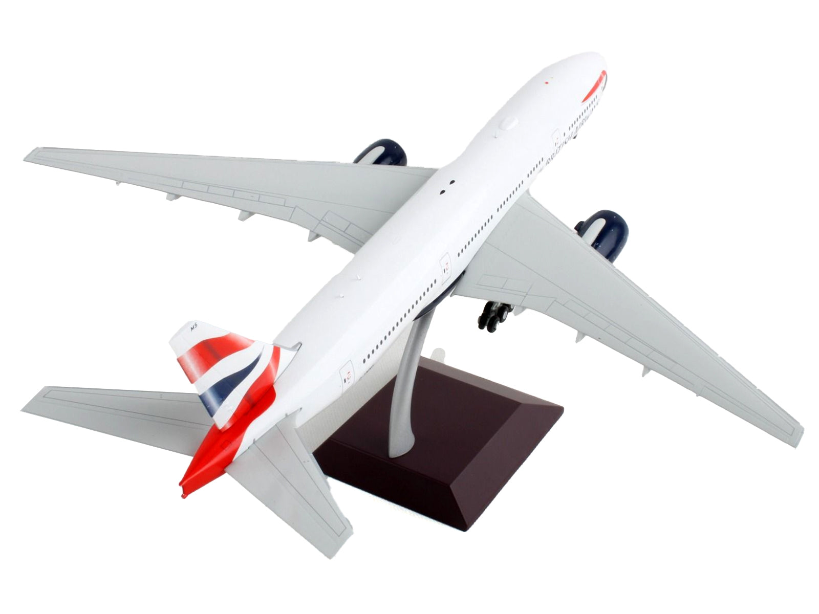 Boeing 777-200ER Commercial Aircraft "British Airways" White with Striped Tail "Gemini 200" Series 1/200 Diecast Model Airplane by GeminiJets - Premium Boeing from GeminiJets - Just $160.99! Shop now at Rapidvehicles