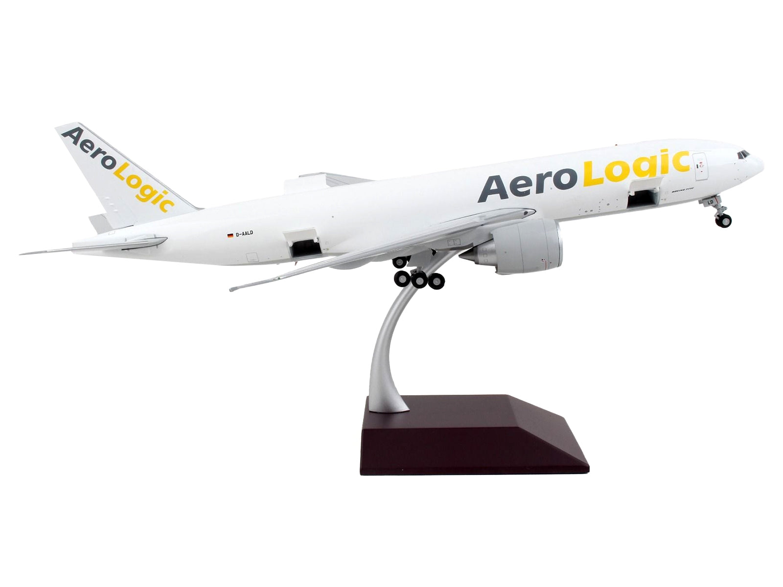 Boeing 777F Commercial Aircraft "AeroLogic" White "Gemini 200 - Interactive" Series 1/200 Diecast Model Airplane by GeminiJets - Premium Boeing from GeminiJets - Just $168.99! Shop now at Rapidvehicles