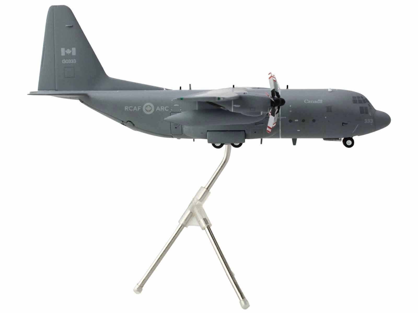 Lockheed C-130H Hercules Transport Aircraft "Royal Canadian Air Force" (130333) Gray "Gemini 200" Series 1/200 Diecast Model Airplane by GeminiJets - Premium Lockheed from GeminiJets - Just $121.75! Shop now at Rapidvehicles