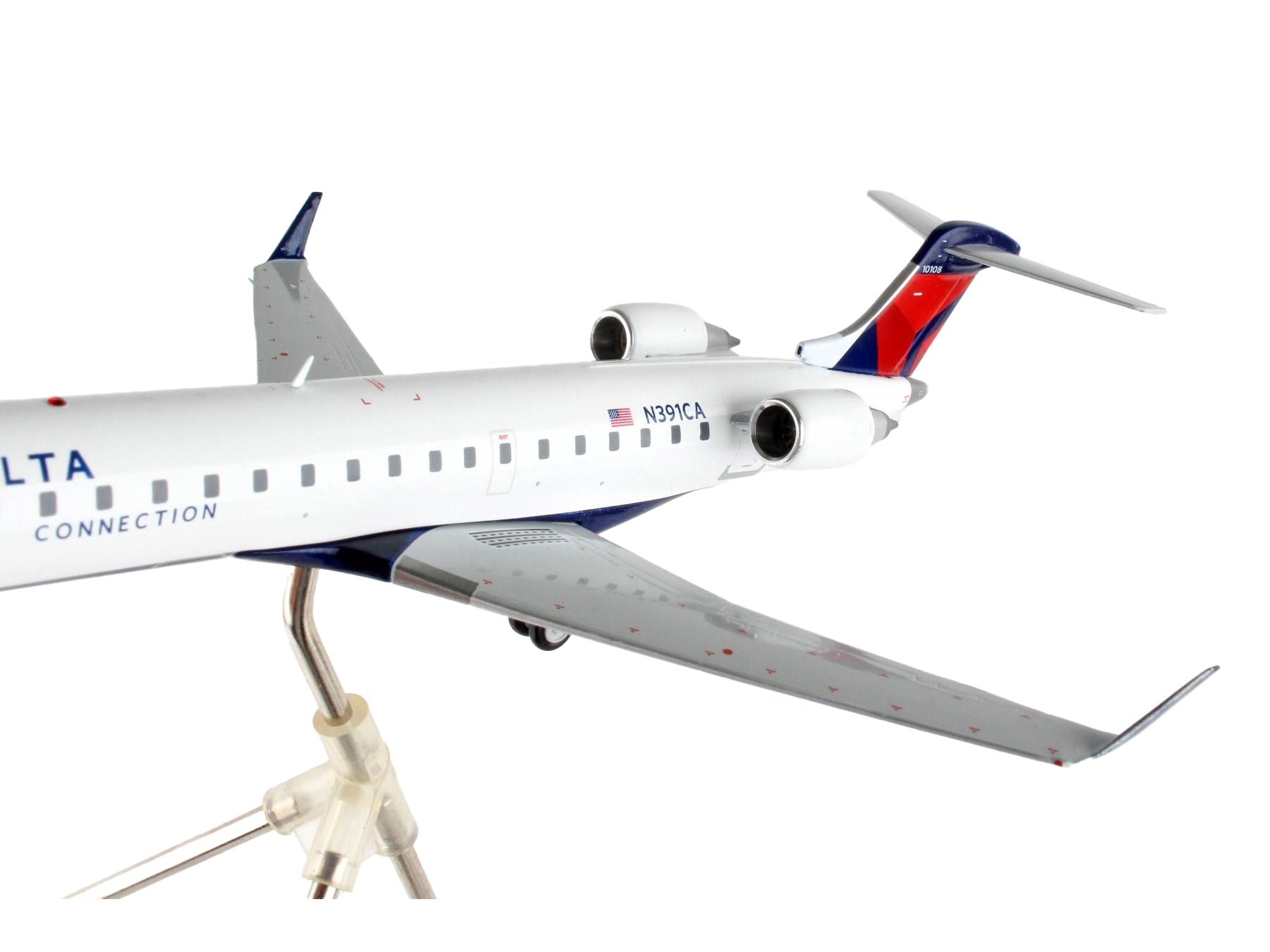 Bombardier CRJ700 Commercial Aircraft "Delta Air Lines - Delta Connection" White with Blue and Red Tail "Gemini 200" Series 1/200 Diecast Model Airplane by GeminiJets - Premium Bombardier from GeminiJets - Just $103.99! Shop now at Rapidvehicles