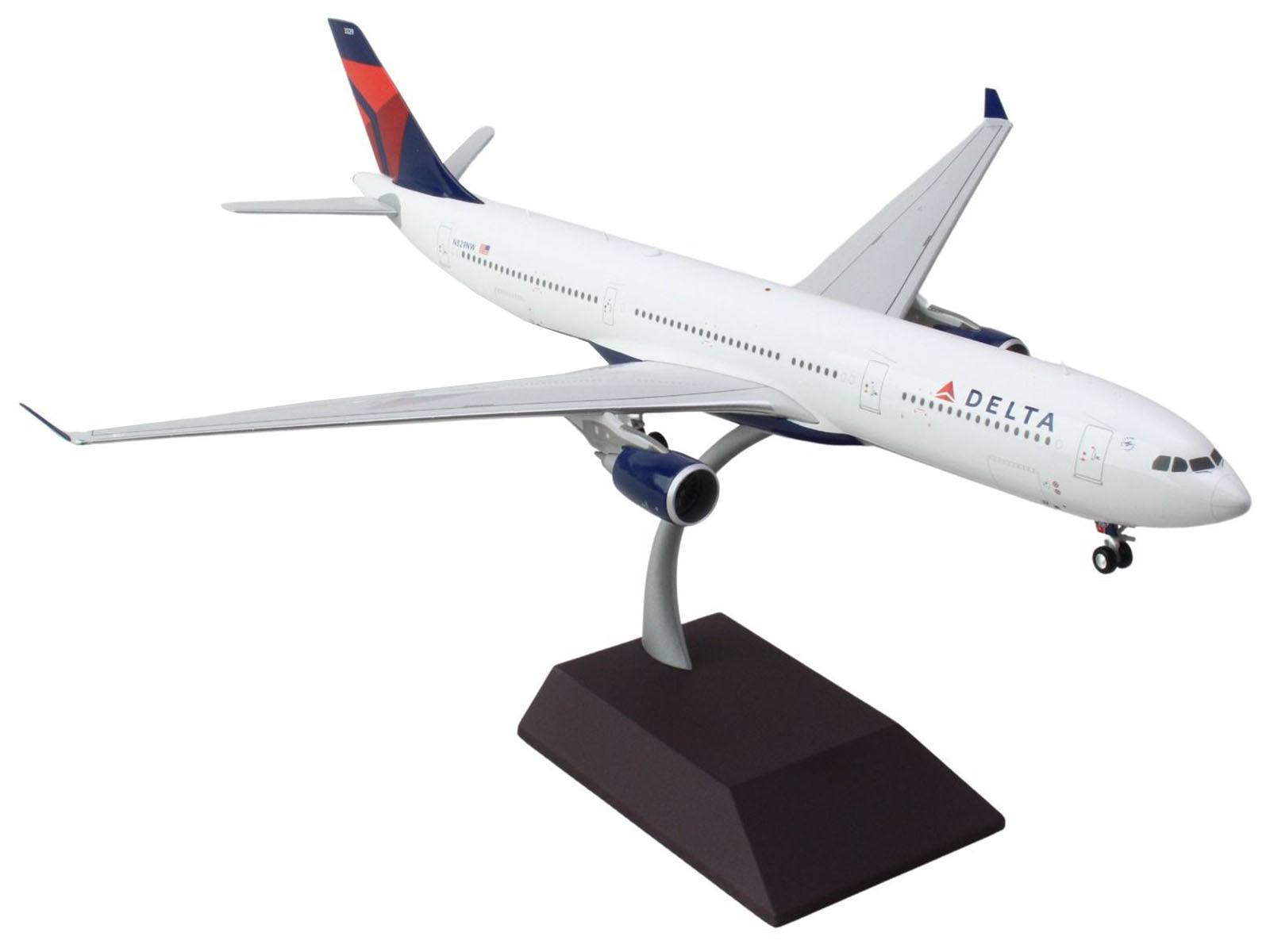 Airbus A330-300 Commercial Aircraft "Delta Air Lines" (N829NW) White with Blue and Red Tail "Gemini 200" Series 1/200 Diecast Model Airplane by GeminiJets - Premium Airbus from GeminiJets - Just $183.29! Shop now at Rapidvehicles