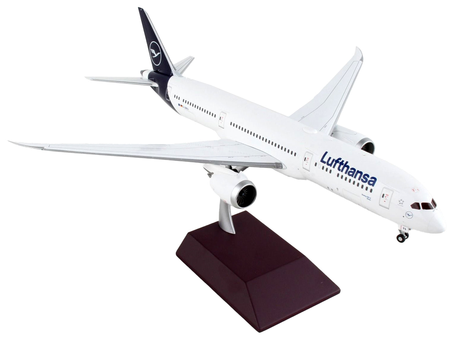 Boeing 787-9 Commercial Aircraft "Lufthansa" White with Blue Tail