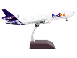 McDonnell Douglas MD-11F Commercial Aircraft "Federal Express" White with Purple Tail "Interactive Series" 1/200 Diecast Model Airplane by GeminiJets - Premium McDonnell Douglas from GeminiJets - Just $176.81! Shop now at Rapidvehicles