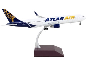 Boeing 767-300ER Commercial Aircraft "Atlas Air" White with Blue Tail "Gemini 200" Series 1/200 Diecast Model Airplane by GeminiJets - Premium Boeing from GeminiJets - Just $130.99! Shop now at Rapidvehicles