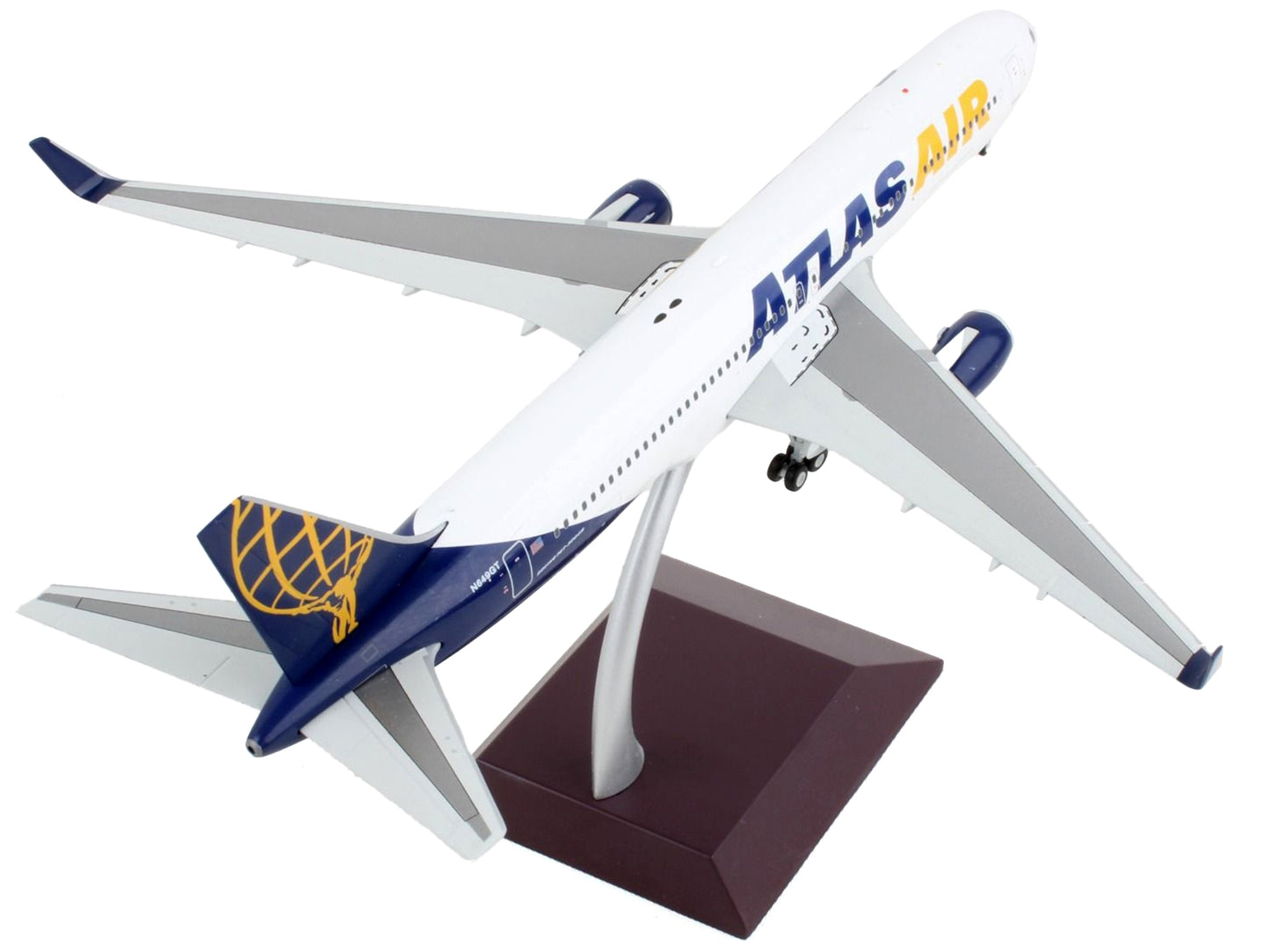 Boeing 767-300ER Commercial Aircraft "Atlas Air" White with Blue Tail "Gemini 200" Series 1/200 Diecast Model Airplane by GeminiJets - Premium Boeing from GeminiJets - Just $150.29! Shop now at Rapidvehicles