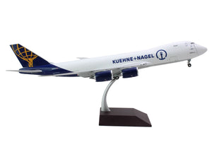 Boeing 747-8F Commercial Aircraft "Atlas Air - Kuene+Nagel" (N862GT) White with Blue Tail "Gemini 200 - Interactive" Series 1/200 Diecast Model Airplane by GeminiJets - Premium Boeing from GeminiJets - Just $222.99! Shop now at Rapidvehicles