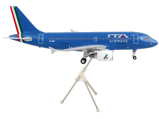 Airbus A319 Commercial Aircraft "ITA Airways" Blue with Tail - Premium Aircrafts and War Planes from GeminiJets - Just $129.59! Shop now at Rapidvehicles