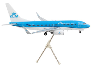 Boeing 737-700 Commercial Aircraft "KLM Royal Dutch Airlines" Blue with White Tail "Gemini 200" Series 1/200 Diecast Model Airplane by GeminiJets - Premium Boeing from GeminiJets - Just $123.99! Shop now at Rapidvehicles