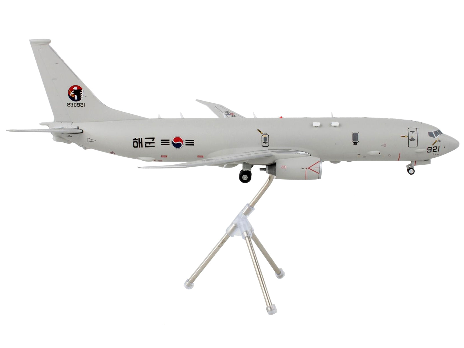 Boeing P-8 Poseidon Patrol Aircraft "Republic of Korea Air Force" Gray "Gemini 200" Series 1/200 Diecast Model Airplane by GeminiJets - Premium Boeing from GeminiJets - Just $127.99! Shop now at Rapidvehicles