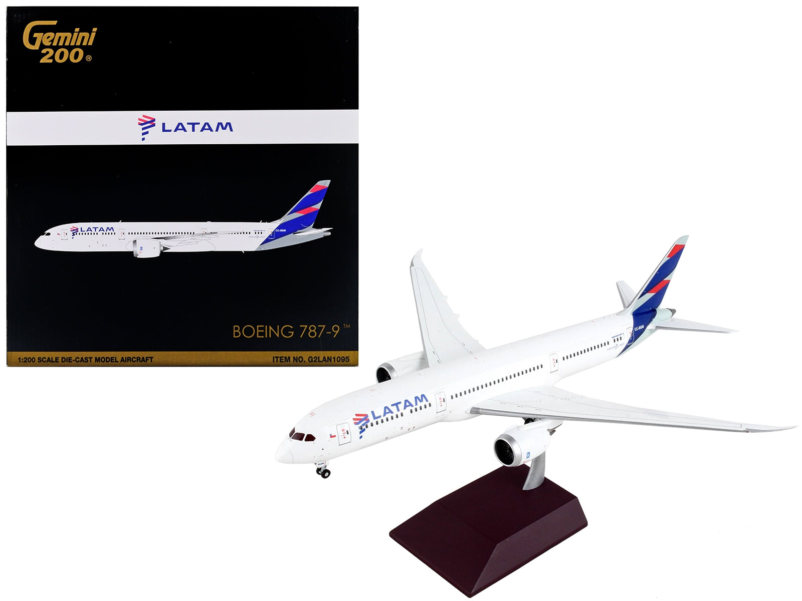 Boeing 787-9 Commercial Aircraft "LATAM Airlines" White with Blue Tail "Gemini 200" Series 1/200 Diecast Model Airplane by GeminiJets - Premium Boeing from GeminiJets - Just $165.99! Shop now at Rapidvehicles