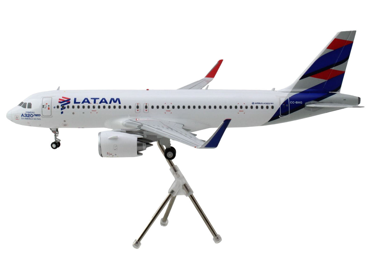 Airbus A320neo Commercial Aircraft "LATAM Airlines" (CC-BHG) - Premium Airbus from GeminiJets - Just $129.59! Shop now at Rapidvehicles