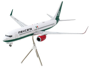 Boeing 737-800 Commercial Aircraft "Mexicana" (XA-ASM) White with Green Stripes "Gemini 200" Series 1/200 Diecast Model Airplane by GeminiJets - Premium Boeing from GeminiJets - Just $128.99! Shop now at Rapidvehicles