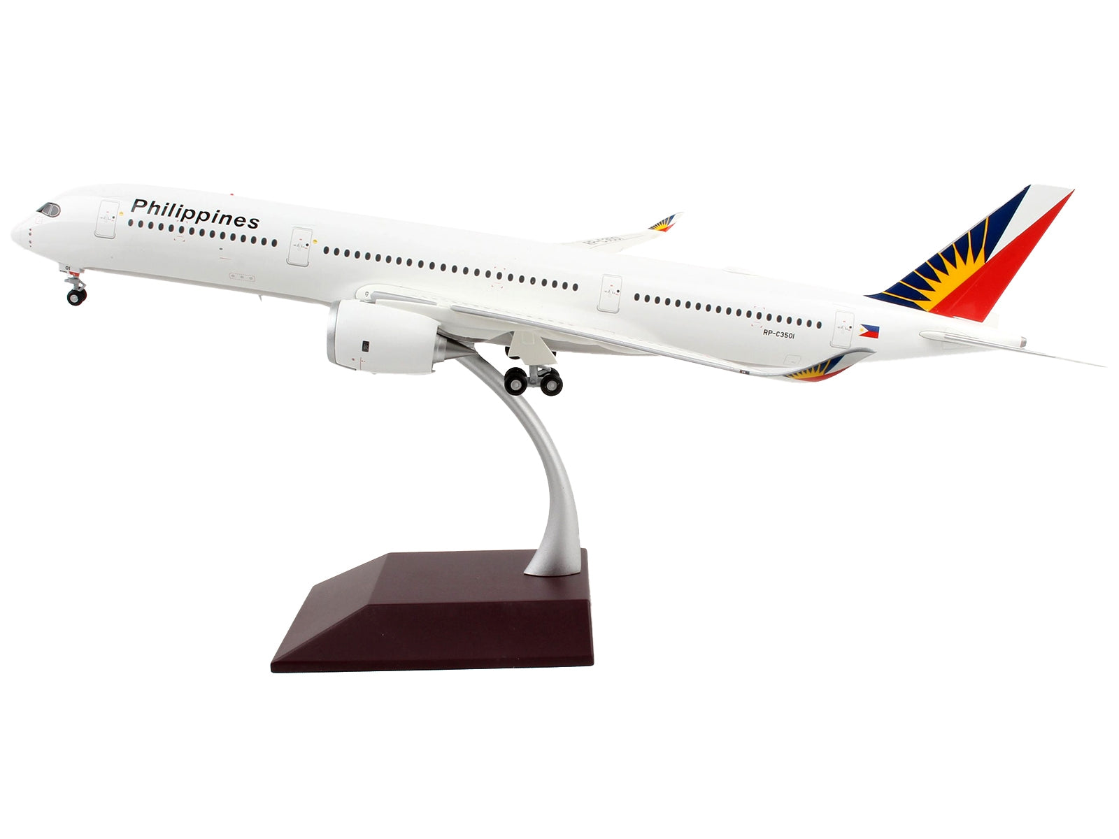 Airbus A350-900 Commercial Aircraft "Philippine Airlines" White with Tail Graphics "Gemini 200" Series 1/200 Diecast Model Airplane by GeminiJets - Premium Aircrafts and War Planes from GeminiJets - Just $174.99! Shop now at Rapidvehicles