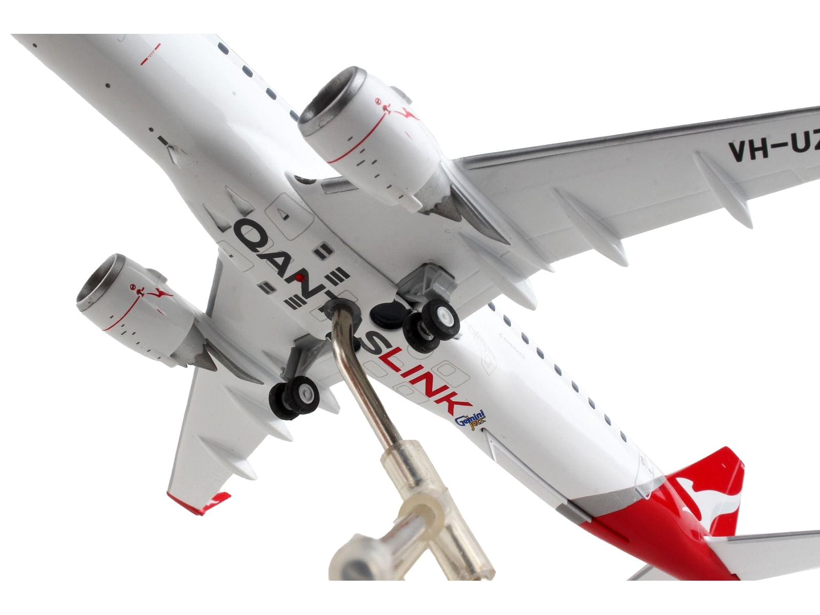 Embraer ERJ-190 Commercial Aircraft "Qantas Airways - QantasLink" White with Red Tail "Gemini 200" Series 1/200 Diecast Model Airplane by GeminiJets - Premium Embraer from GeminiJets - Just $113.99! Shop now at Rapidvehicles