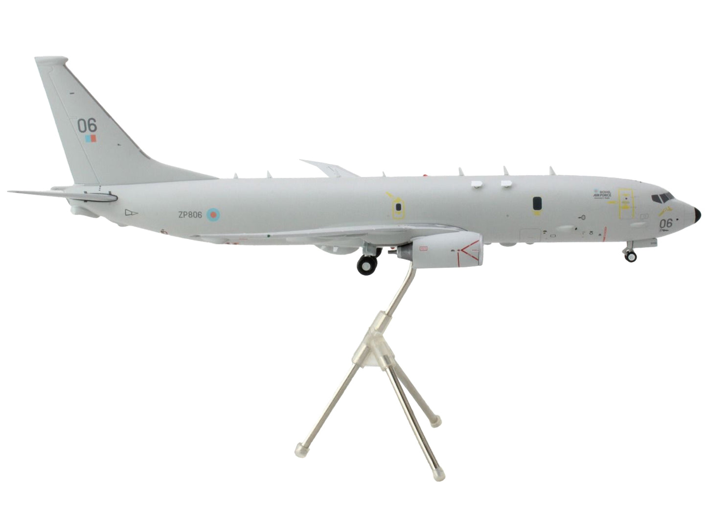 Boeing P-8 Poseidon Patrol Aircraft "UK Royal Air Force" Gray - Premium Boeing from GeminiJets - Just $147.99! Shop now at Rapidvehicles