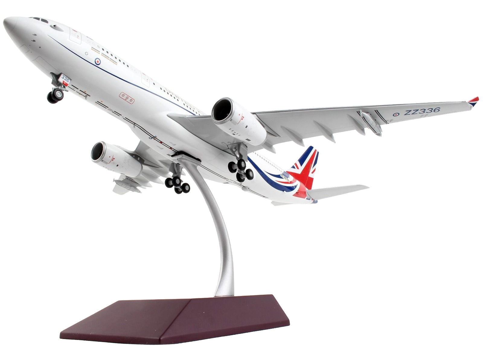 Airbus A330 MRTT Tanker Aircraft "British Royal Air Force" White with United Kingdom Flag Graphics "Gemini 200" Series 1/200 Diecast Model Airplane by GeminiJets - Premium Aircrafts and War Planes from GeminiJets - Just $164.99! Shop now at Rapidvehicles