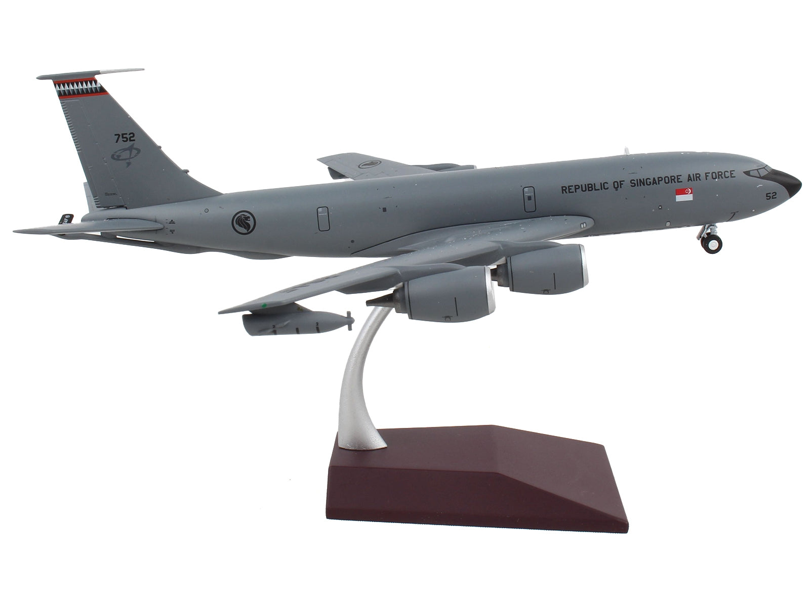 Boeing KC-135R Stratotanker Tanker Aircraft "Republic of Singapore Air Force" Gray "Gemini 200" Series 1/200 Diecast Model Airplane by GeminiJets - Premium Boeing from GeminiJets - Just $123.99! Shop now at Rapidvehicles