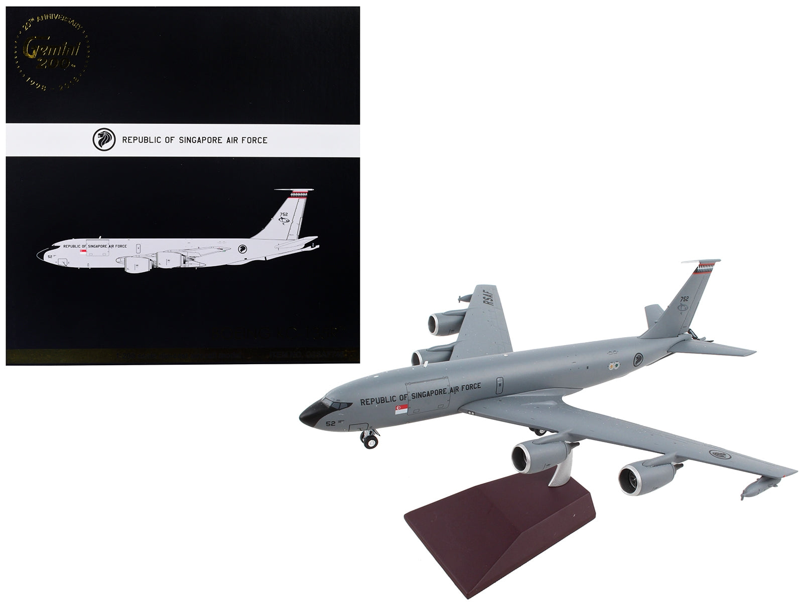 Boeing KC-135R Stratotanker Tanker Aircraft "Republic of - Premium Boeing from GeminiJets - Just $143.99! Shop now at Rapidvehicles