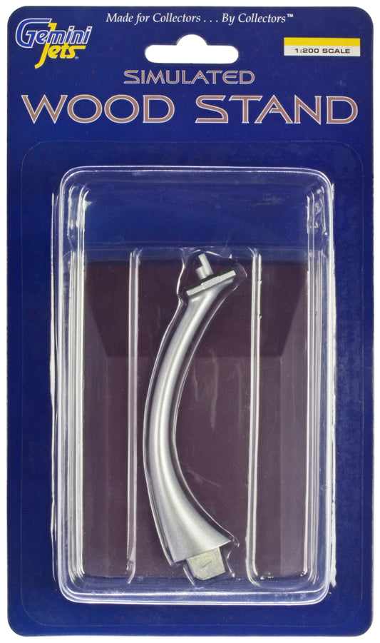 Simulated Wood Display Stand (Medium Size) for 1/200 Scale Models by GeminiJets