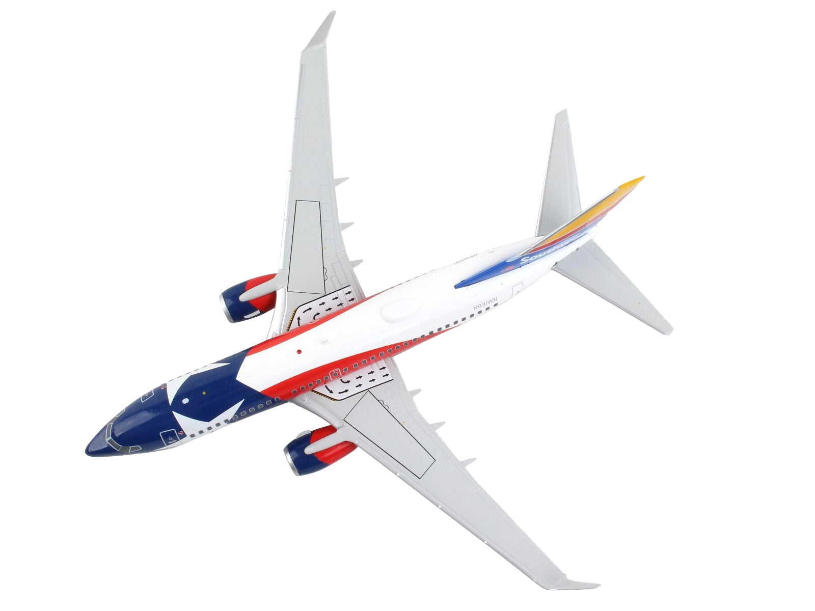 Boeing 737-700 Commercial Aircraft "Southwest Airlines - Lone Star One" Texas Flag Livery "Gemini 200" Series 1/200 Diecast Model Airplane by GeminiJets - Premium Boeing from GeminiJets - Just $123.99! Shop now at Rapidvehicles