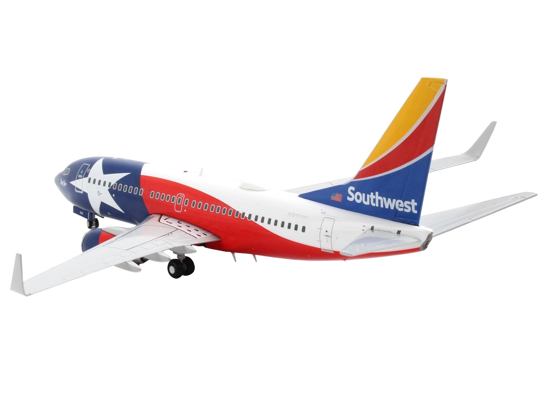 Boeing 737-700 Commercial Aircraft "Southwest Airlines - Lone Star One" Texas Flag Livery "Gemini 200" Series 1/200 Diecast Model Airplane by GeminiJets - Premium Boeing from GeminiJets - Just $123.99! Shop now at Rapidvehicles