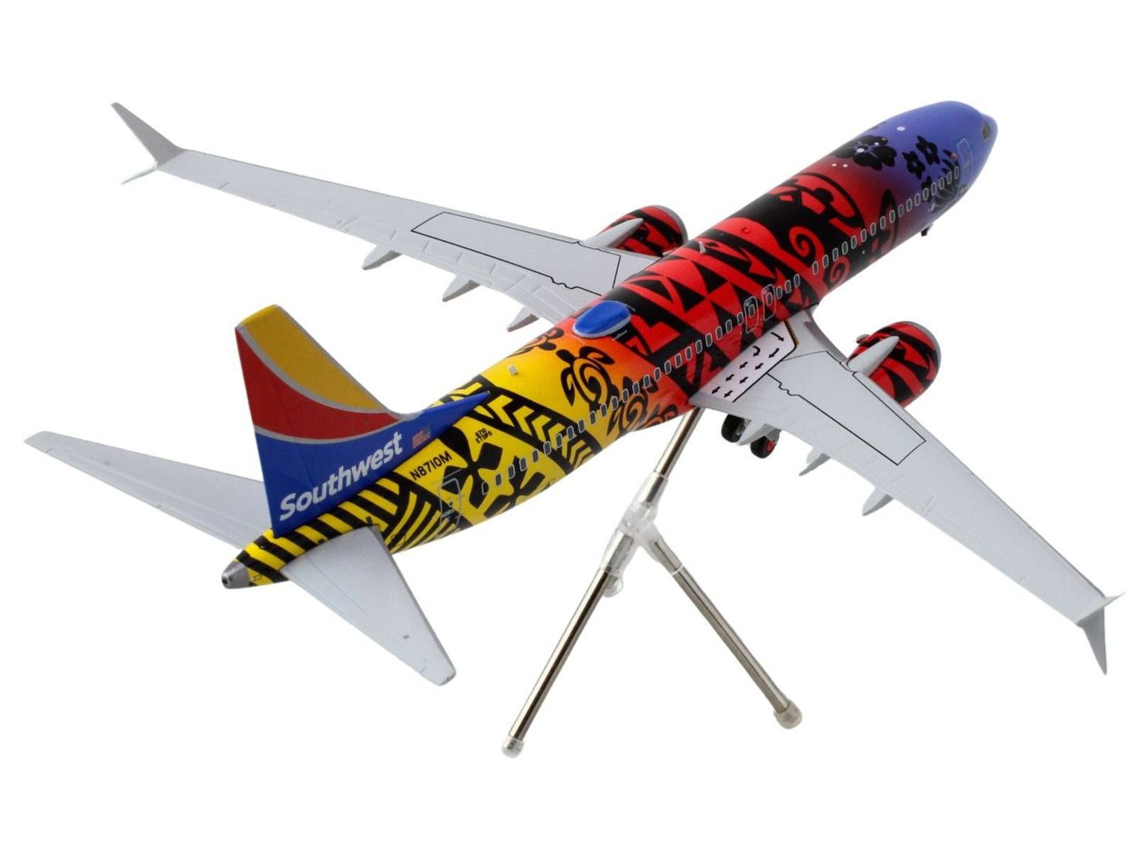 Boeing 737 MAX 8 Commercial Aircraft "Southwest Airlines - Imua One" (N8710M) Hawaiian Graphics "Gemini 200" Series 1/200 Diecast Model Airplane by GeminiJets - Premium Boeing from GeminiJets - Just $128.99! Shop now at Rapidvehicles