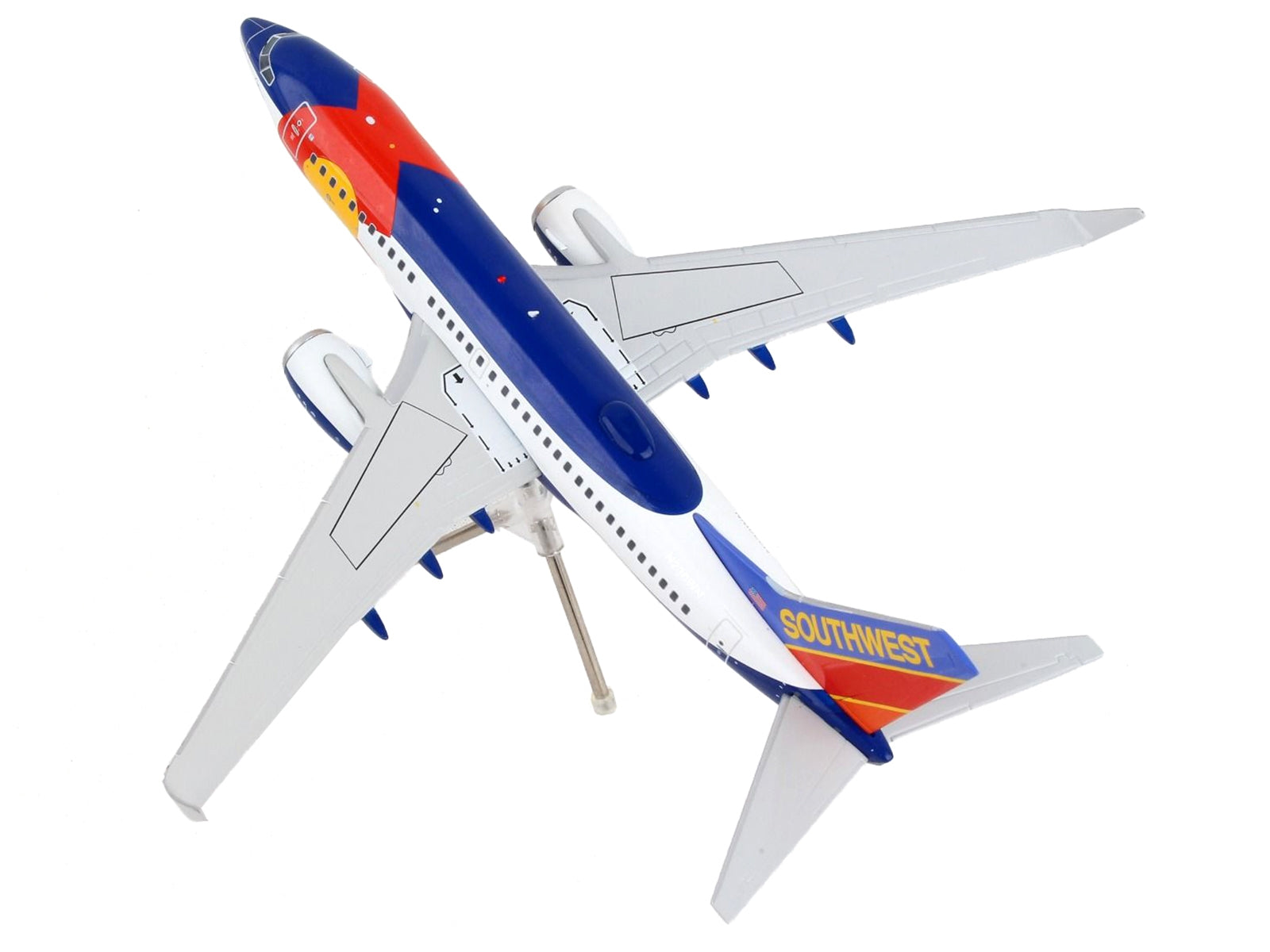 Boeing 737-700 Commercial Aircraft "Southwest Airlines - Colorado One" White and Blue "Gemini 200" Series 1/200 Diecast Model Airplane by GeminiJets - Premium Boeing from GeminiJets - Just $125.99! Shop now at Rapidvehicles