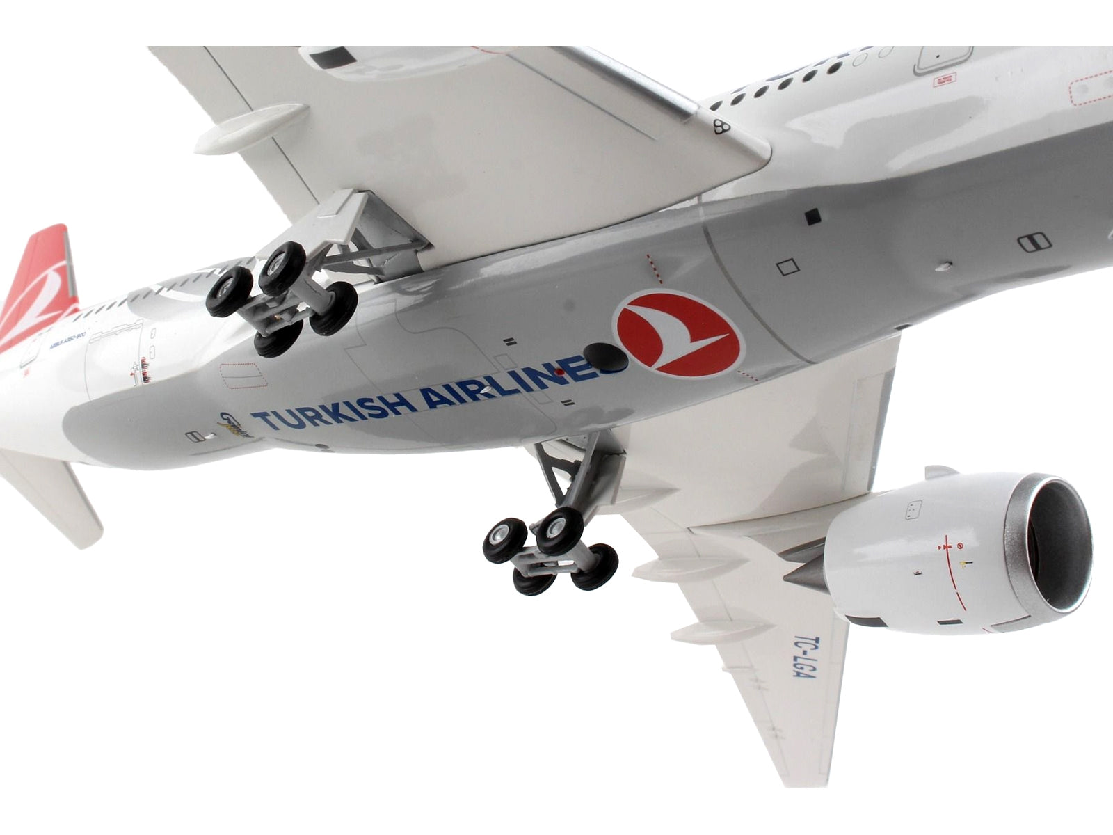 Airbus A350-900 Commercial Aircraft "Turkish Airlines" White with Red Tail "Gemini 200" Series 1/200 Diecast Model Airplane by GeminiJets - Premium Boeing from GeminiJets - Just $172.99! Shop now at Rapidvehicles