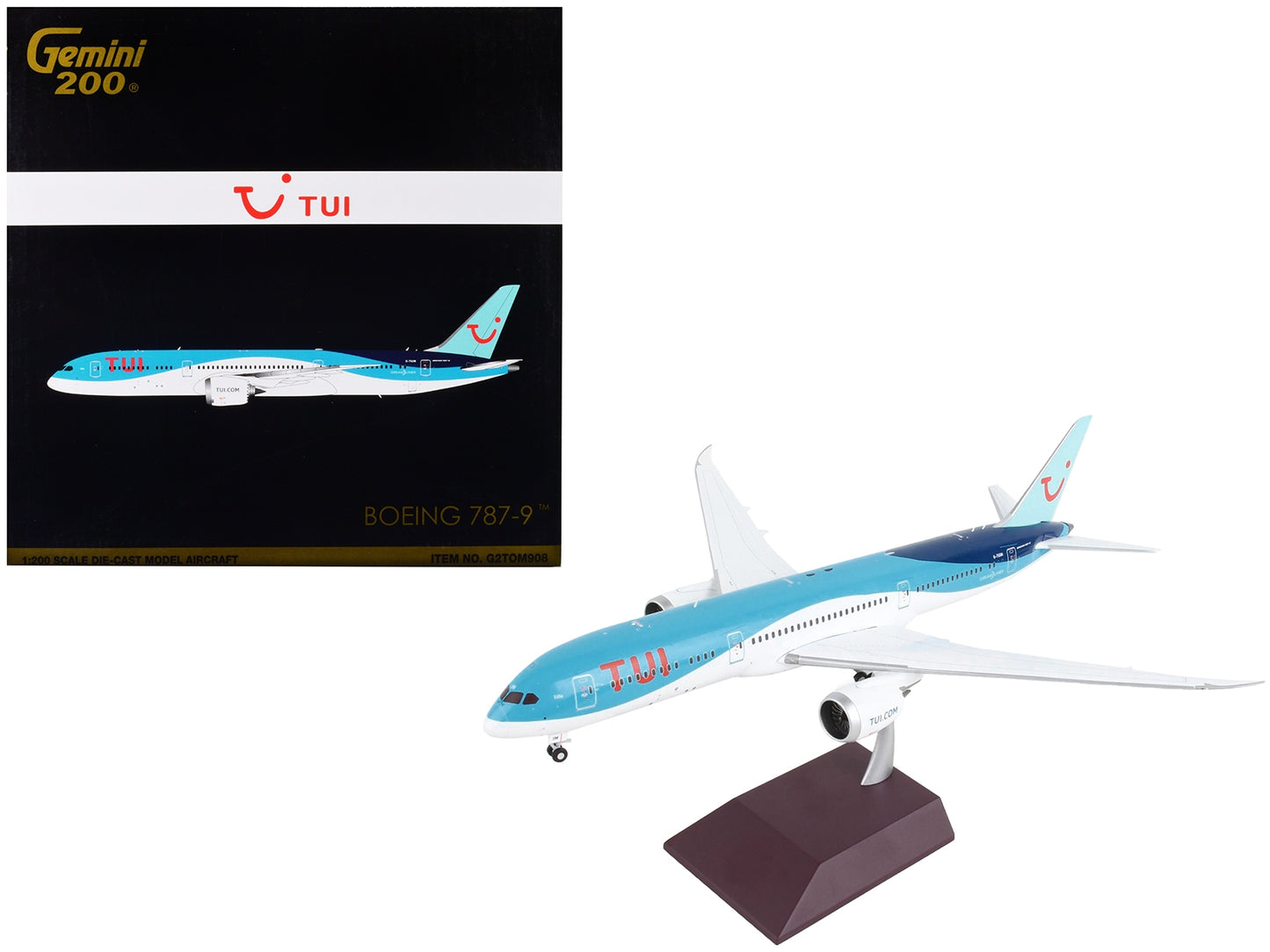 Boeing 787-9 Commercial Aircraft "TUI Airways" Blue and White - Premium Boeing from GeminiJets - Just $208.99! Shop now at Rapidvehicles