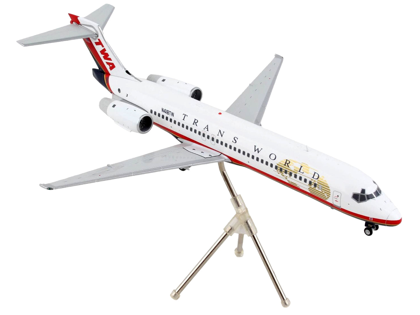 Boeing 717-200 Commercial Aircraft "Trans World Airlines" White - Premium Boeing from GeminiJets - Just $128.69! Shop now at Rapidvehicles