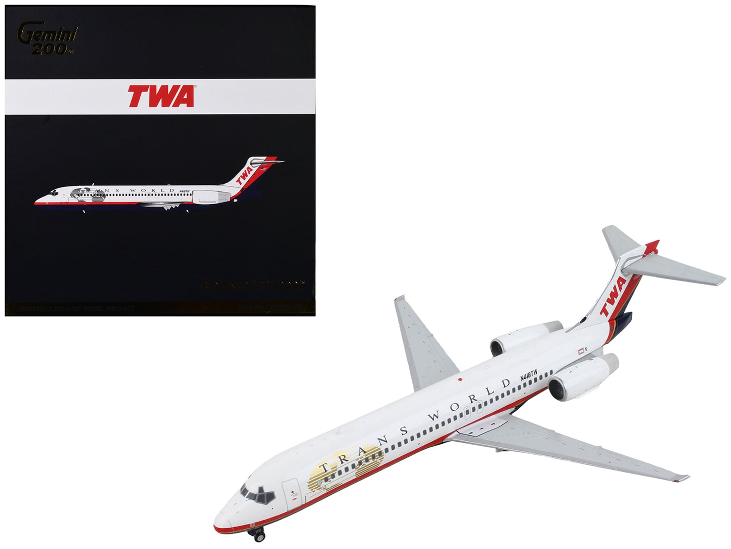 Boeing 717-200 Commercial Aircraft "Trans World Airlines" White - Premium Boeing from GeminiJets - Just $128.69! Shop now at Rapidvehicles