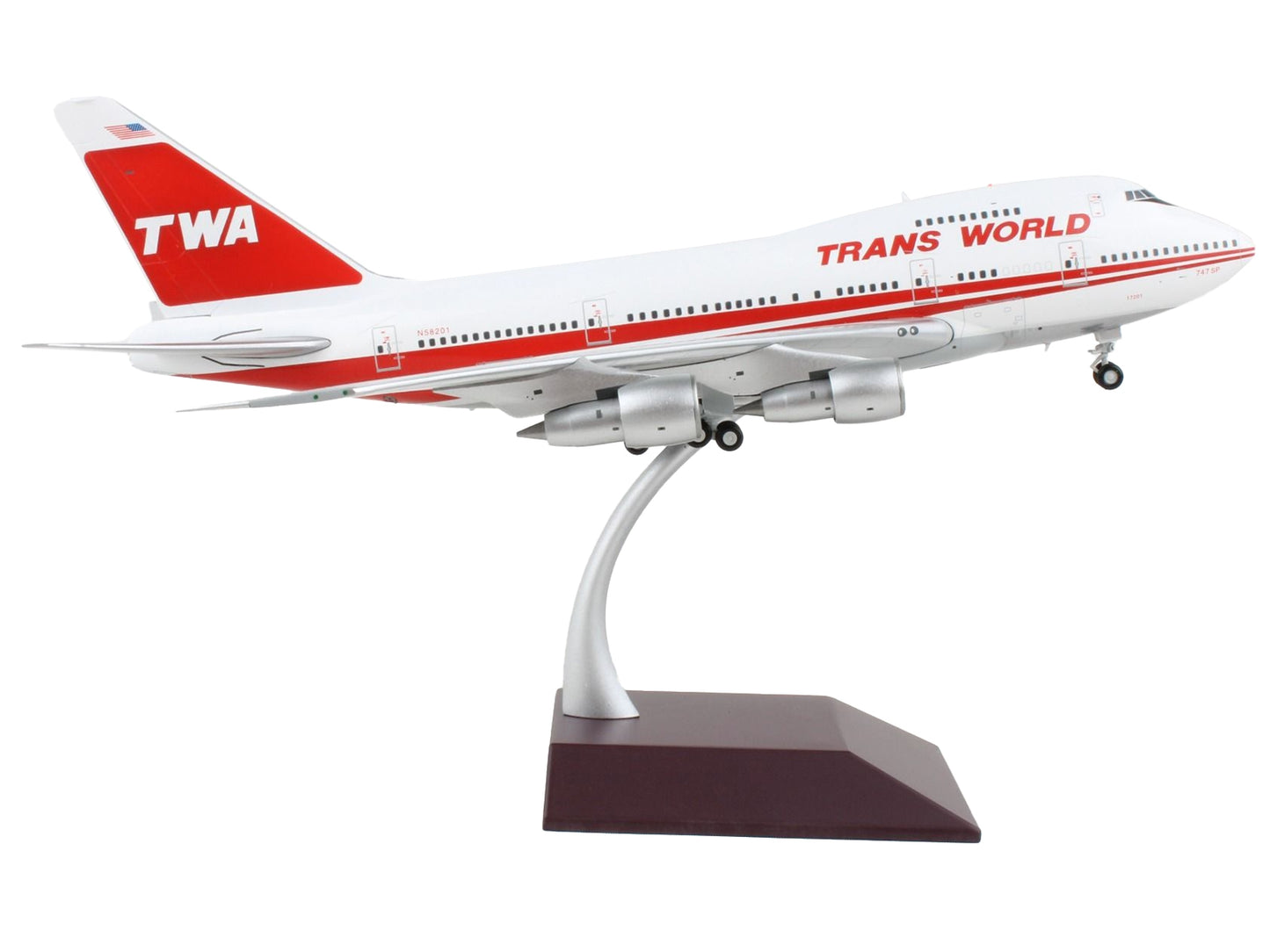 Boeing 747SP Commercial Aircraft "TWA (Trans World Airlines)"