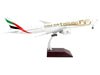 Boeing 777-300ER Commercial Aircraft "Emirates Airlines - 50th Anniversary of UAE" White with Striped Tail "Gemini 200" Series 1/200 Diecast Model Airplane by GeminiJets - Premium Boeing from GeminiJets - Just $163.99! Shop now at Rapidvehicles