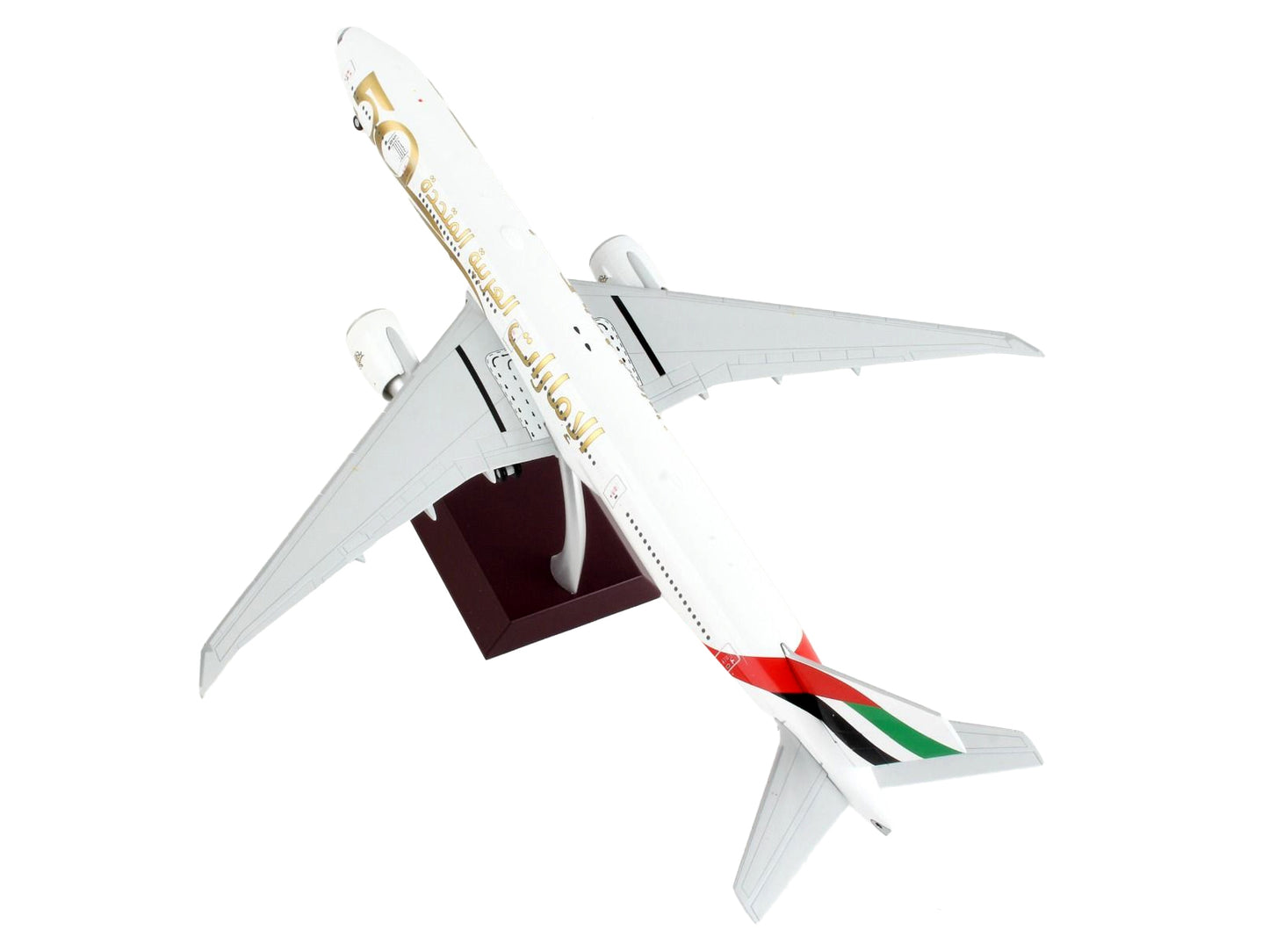 Boeing 777-300ER Commercial Aircraft "Emirates Airlines - 50th - Premium Boeing from GeminiJets - Just $206.99! Shop now at Rapidvehicles