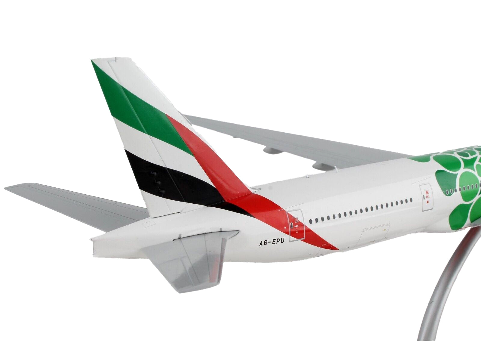 Boeing 777-300ER Commercial Aircraft "Emirates Airlines - Dubai Expo 2020" White with Green Graphics "Gemini 200" Series 1/200 Diecast Model Airplane by GeminiJets - Premium Boeing from GeminiJets - Just $163.99! Shop now at Rapidvehicles