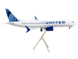 Boeing 737 MAX 8 Commercial Aircraft "United Airlines - United Together" White with Blue Tail "Gemini 200" Series 1/200 Diecast Model Airplane by GeminiJets - Premium Boeing from GeminiJets - Just $125.99! Shop now at Rapidvehicles