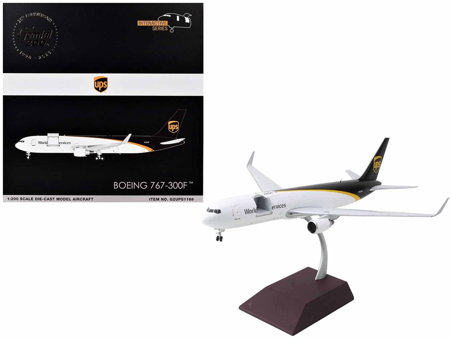 Boeing 767-300F Commercial Aircraft "UPS Worldwide Services" - Premium Boeing from GeminiJets - Just $188.99! Shop now at Rapidvehicles