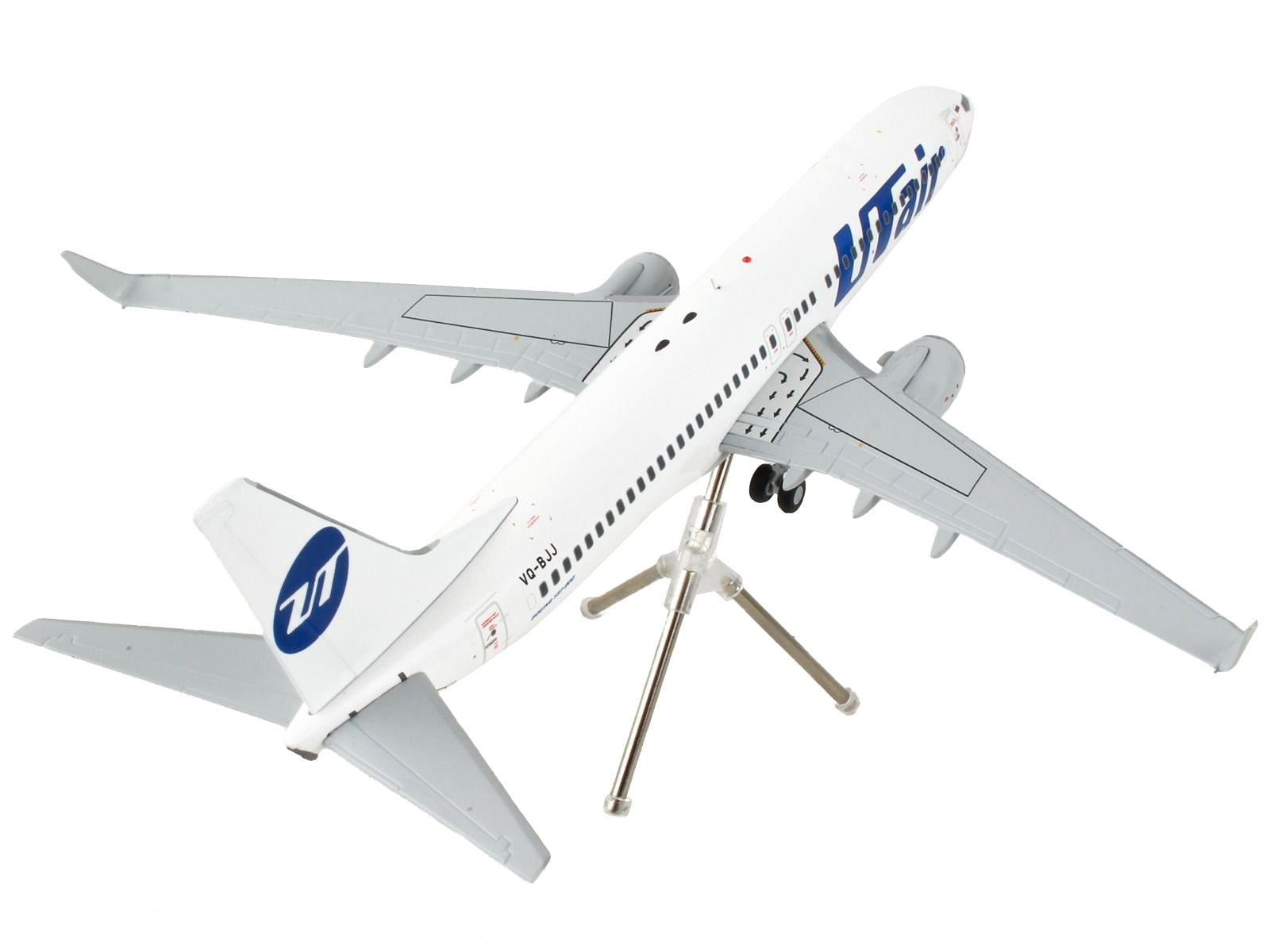 Boeing 737-800 Commercial Aircraft "UTair" White "Gemini 200" Series 1/200 Diecast Model Airplane by GeminiJets - Premium Boeing from GeminiJets - Just $112.99! Shop now at Rapidvehicles