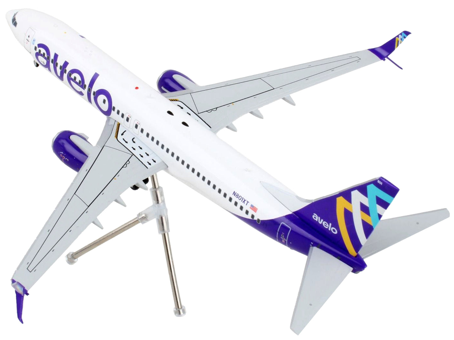 Boeing 737-800 Commercial Aircraft "Avelo Airlines" White with - Premium Boeing from GeminiJets - Just $143.99! Shop now at Rapidvehicles