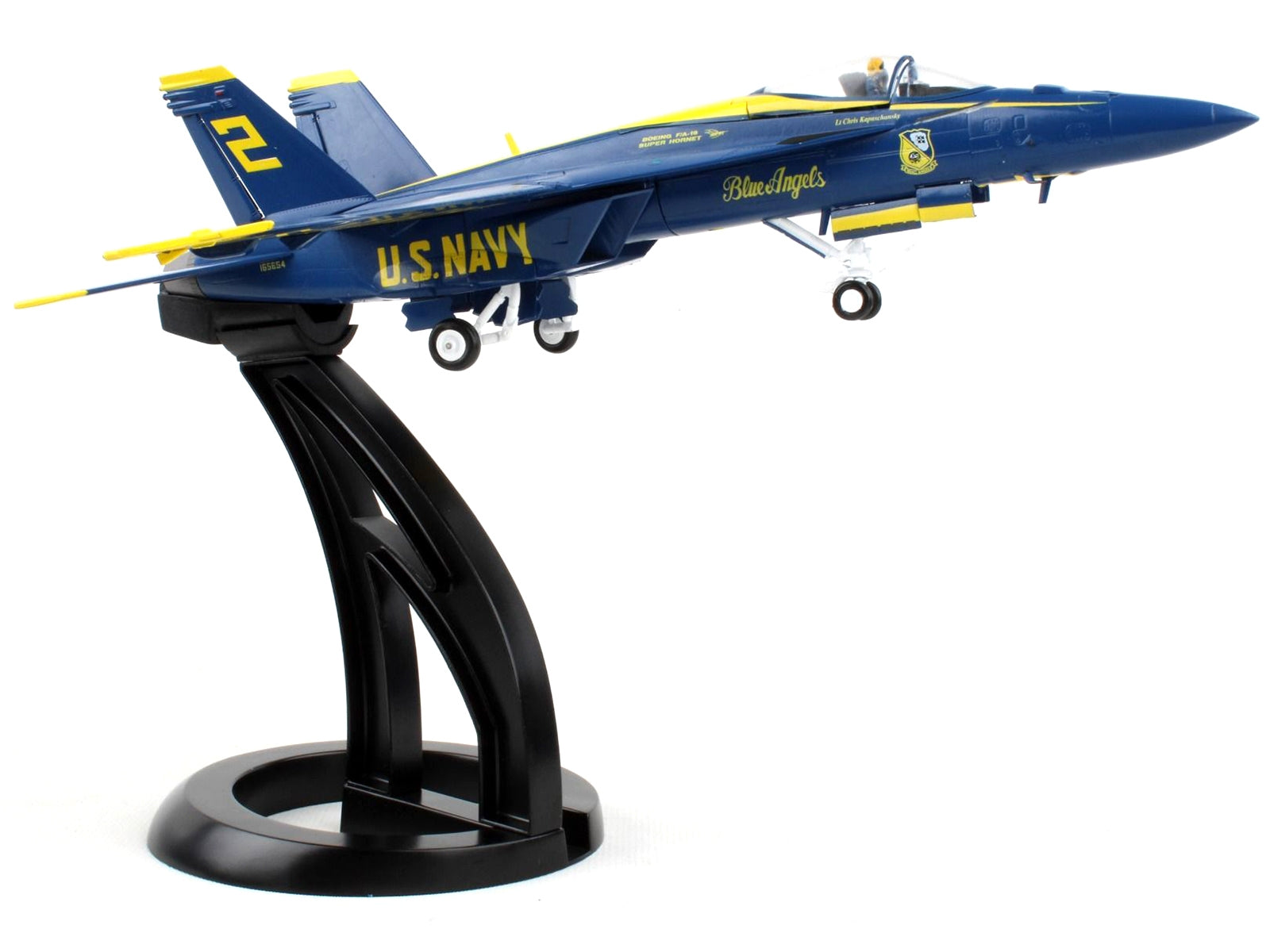 Boeing F/A-18E Super Hornet Fighter Aircraft "Blue Angels #2" - Premium Boeing from GeminiJets - Just $140.16! Shop now at Rapidvehicles