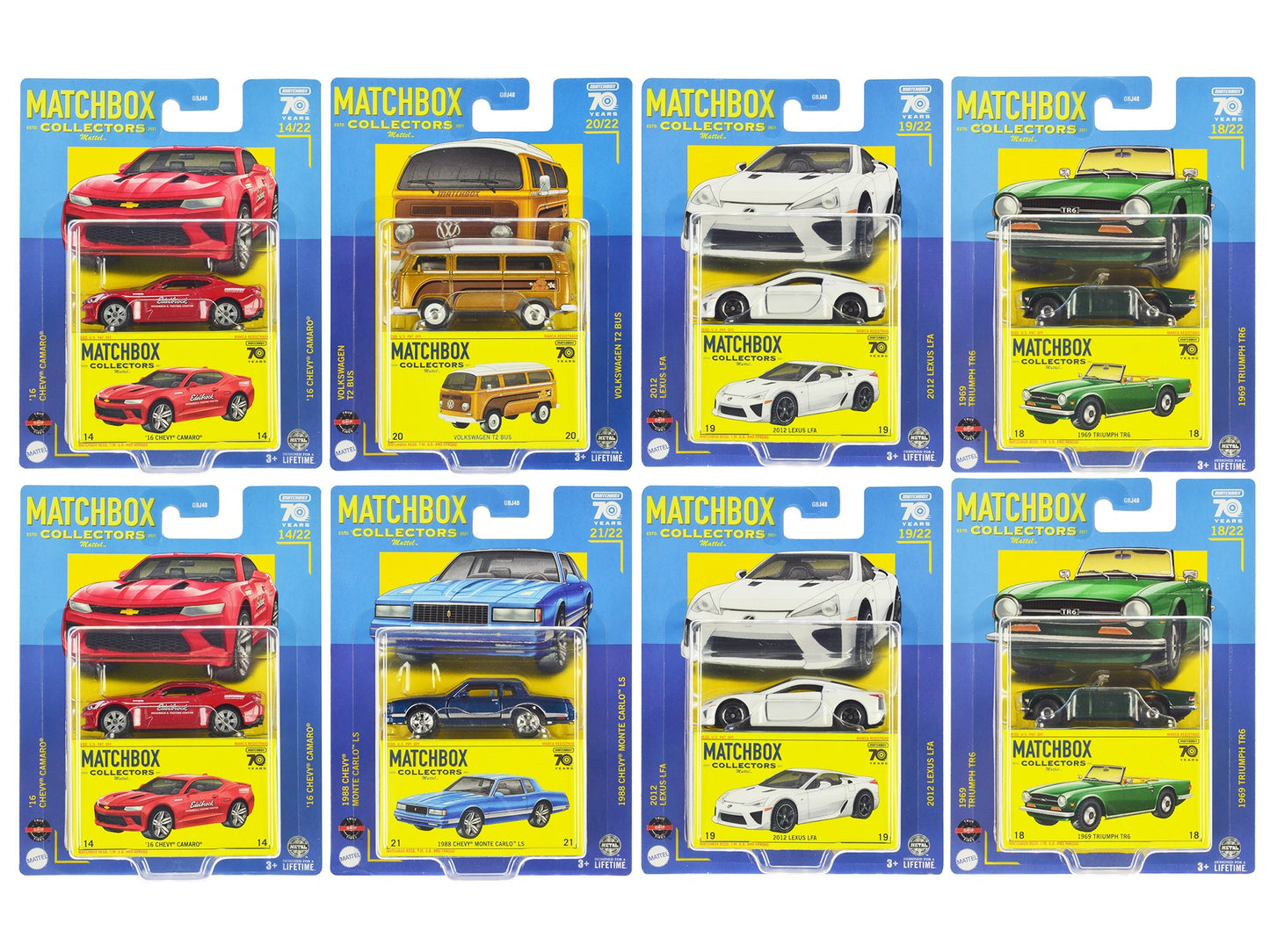 "Collectors" Superfast 2023 Assortment U "70 Years" Special - Premium Other from Matchbox - Just $111.99! Shop now at Rapidvehicles