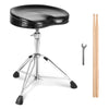 VEVOR Drum Throne, 21.3-26.4 in / 540-670 mm Height Adjustable, Padded Drum Stool Seat with Anti-Slip Feet 5A Drumsticks 500 lbs / 227 kg Maximum Weight Capacity, 360? Swivel Drum Chair for Drummers - Premium Instrument Accessories from VEVOR - Just $84.99! Shop now at Rapidvehicles