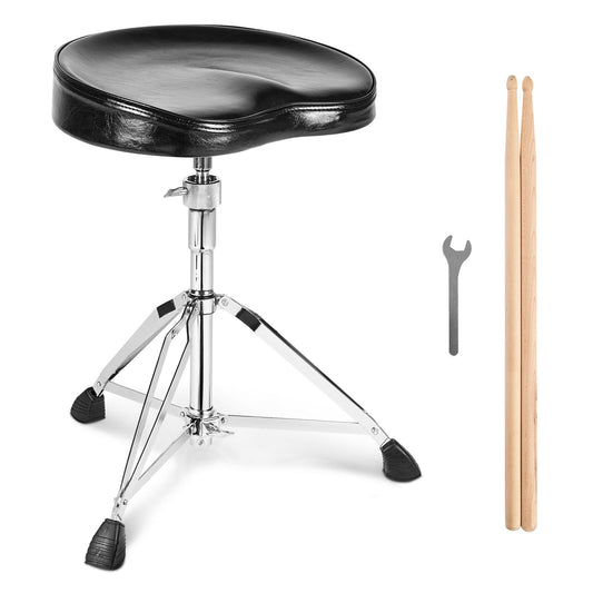 VEVOR Drum Throne, 21.3-26.4 in / 540-670 mm Height Adjustable, - Premium Instrument Accessories from VEVOR - Just $76.84! Shop now at Rapidvehicles